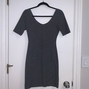 Grey mini bodycon